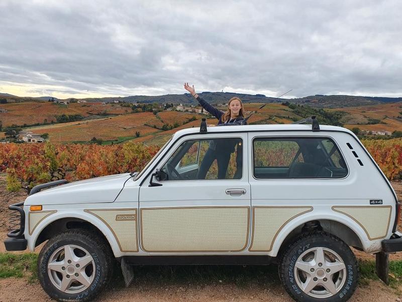 balade en 4 x 4 - Christophe Savoye - Chiroubles