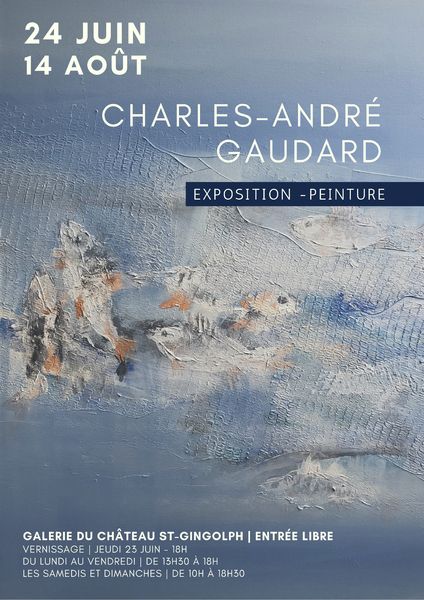 Exposition de peintures de Charles-André Gaudard