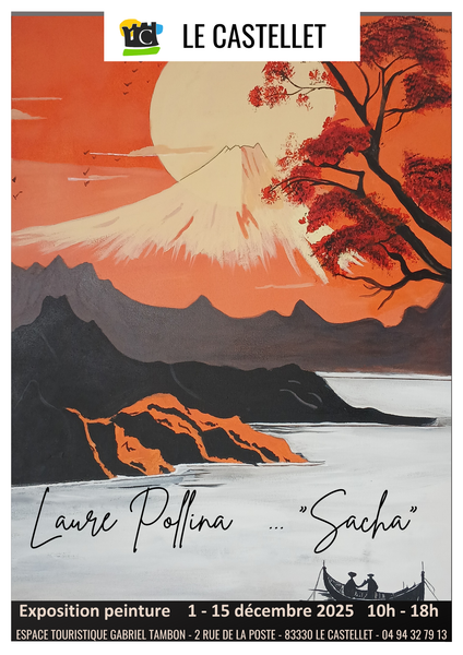 "Sacha" exposition peinture_Le Castellet