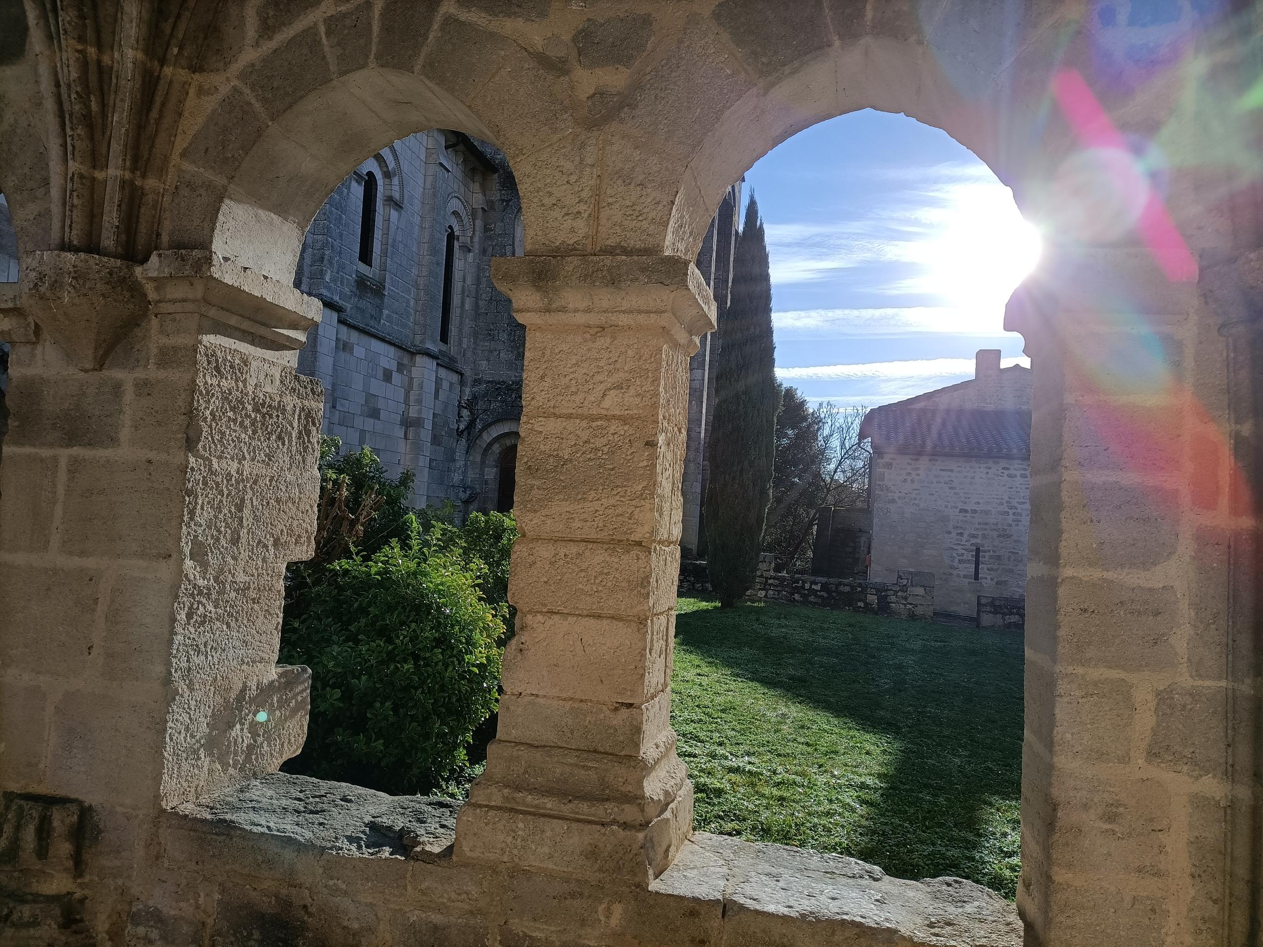 Visite de l'abbaye by night