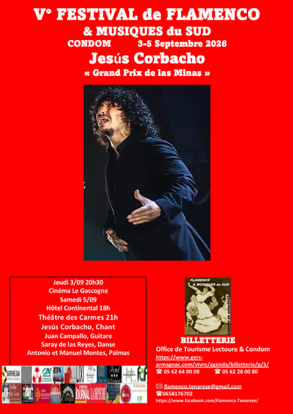 5ème Festival de Flamenco et Musiques du Sud_Condom