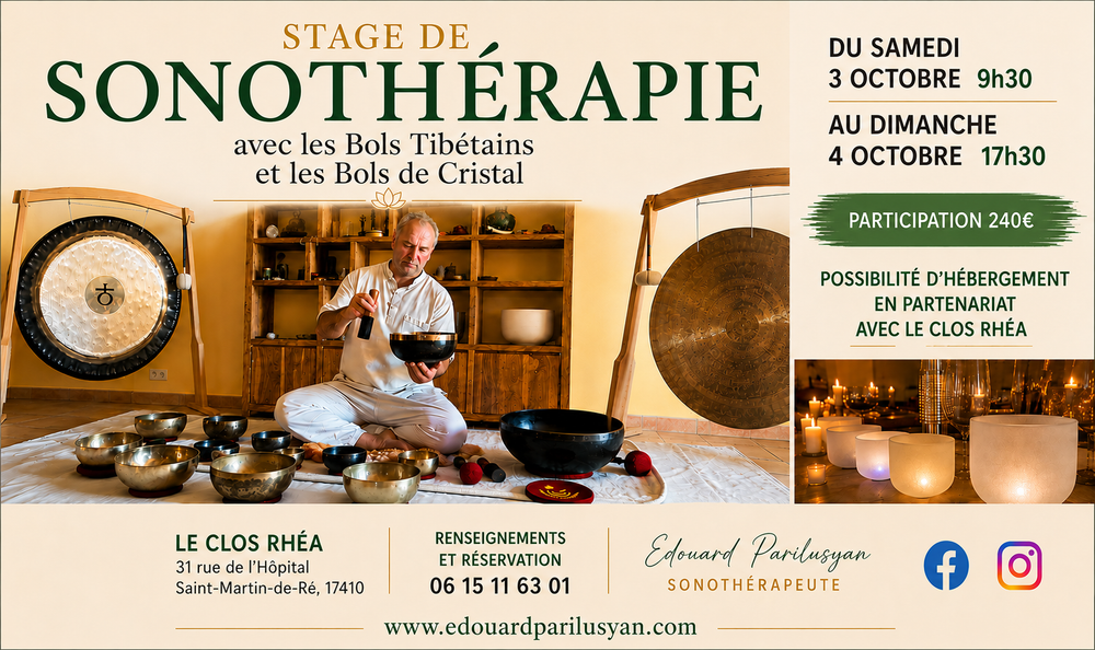 Stage de Sonothérapie