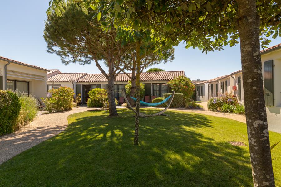 Vue générale du jardin
