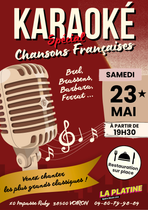 Soirée Karaoké : Spécial chansons françaises