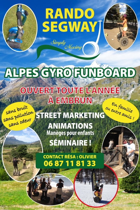 Alpes Gyro Funboard Rando Segway