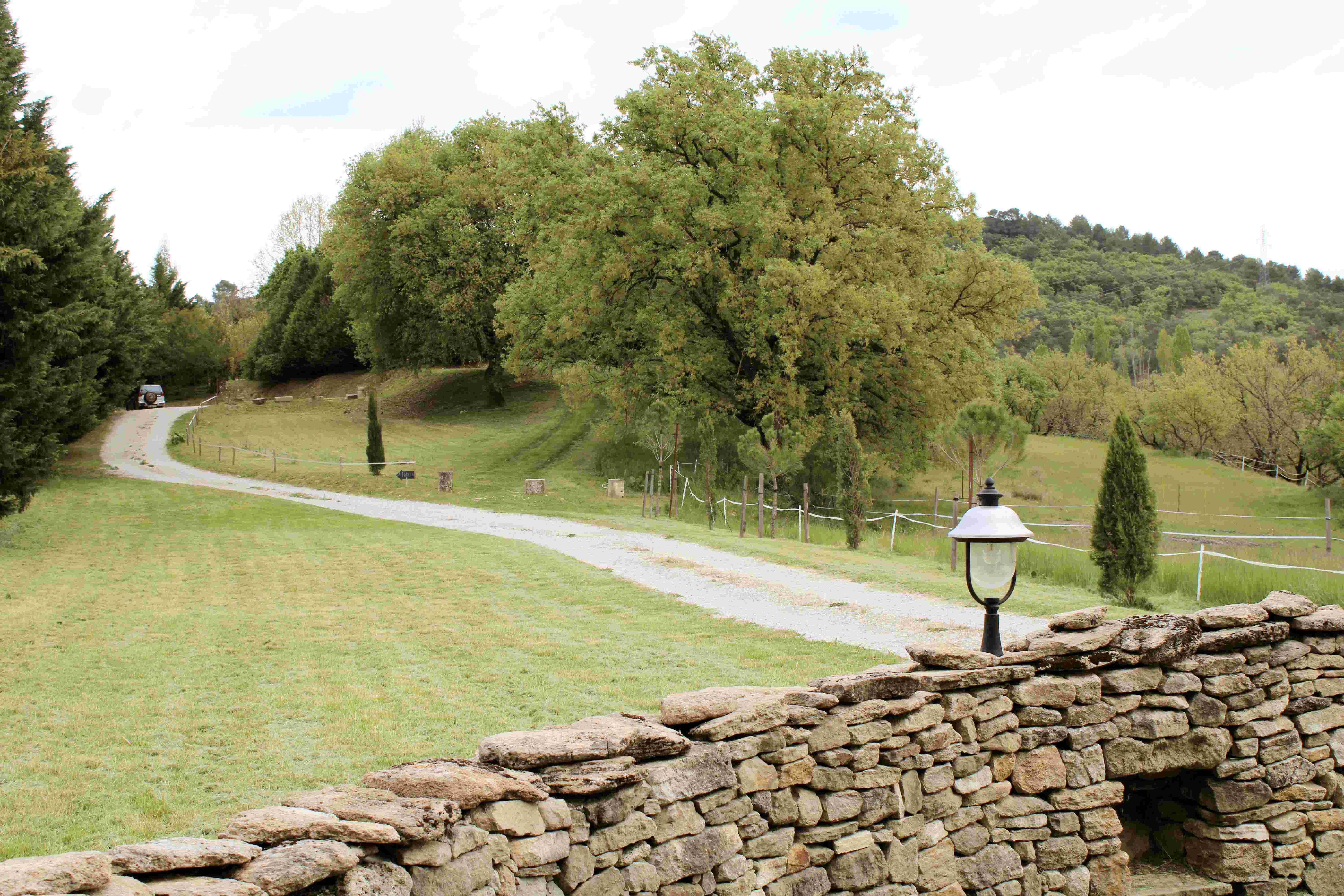 Arrivée à l'Auberge