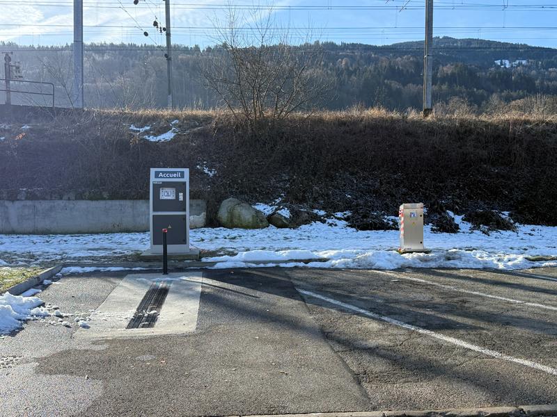 Aire de service de camping-car du Parking du Stade_Saint-Gervais-les-Bains