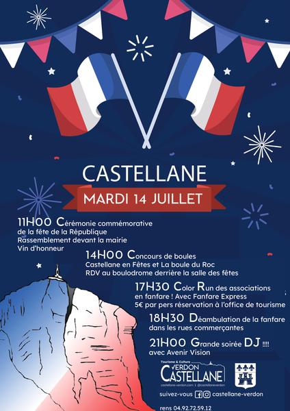 14 juillet_Castellane