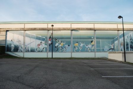 Fresque sport
