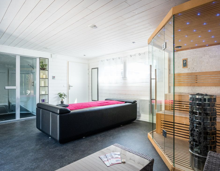 Espace bien-être du camping La Ferme_Lathuile