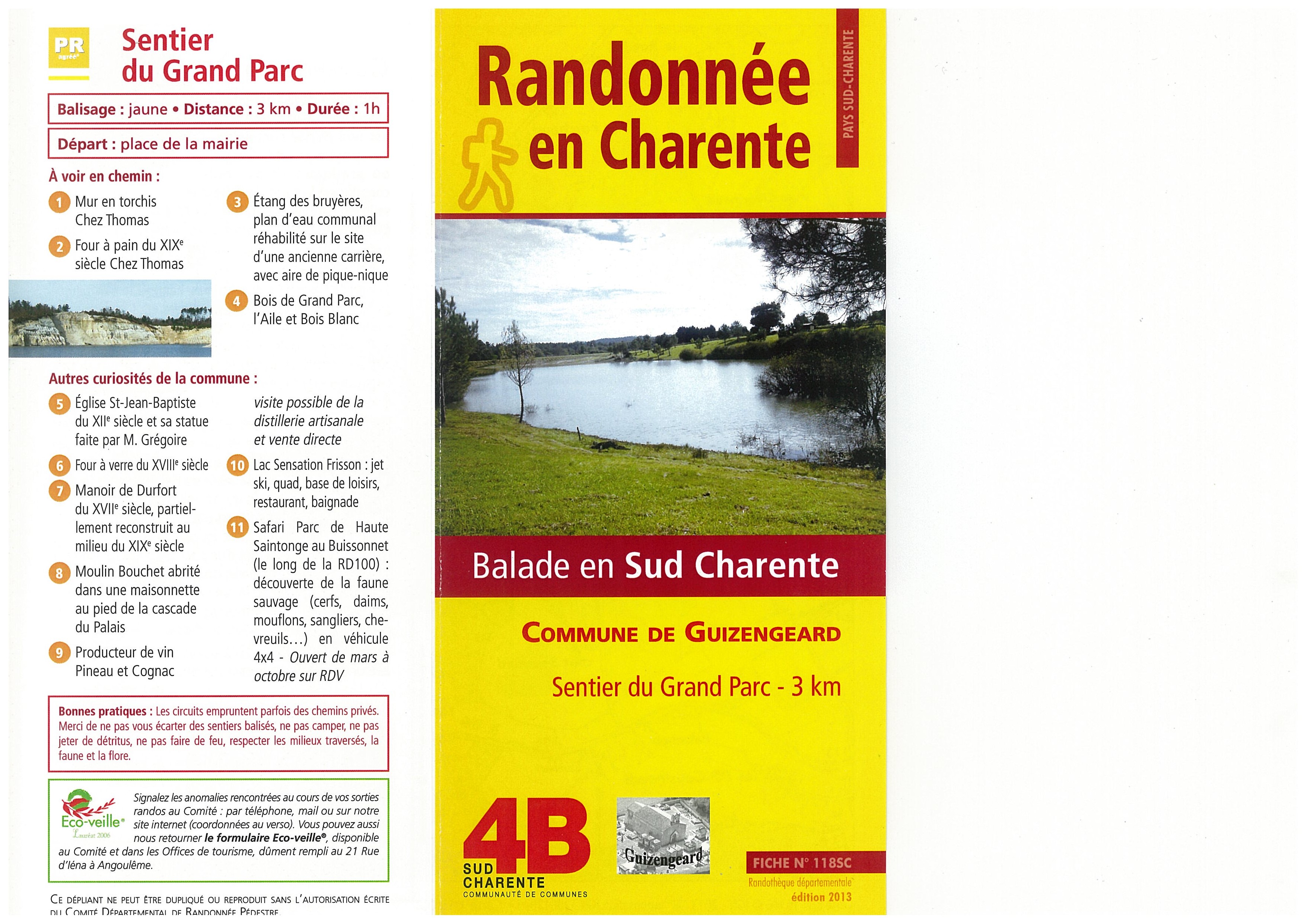 Sentier du grand parc