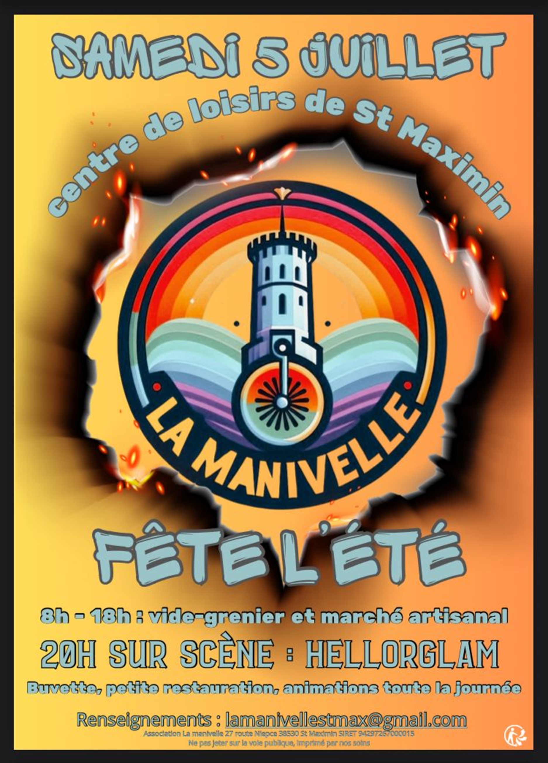 Fête de l'été au centre de loisirs intercommunal samedi 05 juillet 2025 - Saint…