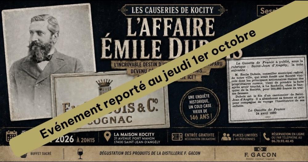 Les causeries de Kocity : L'affaire Emile Dubois