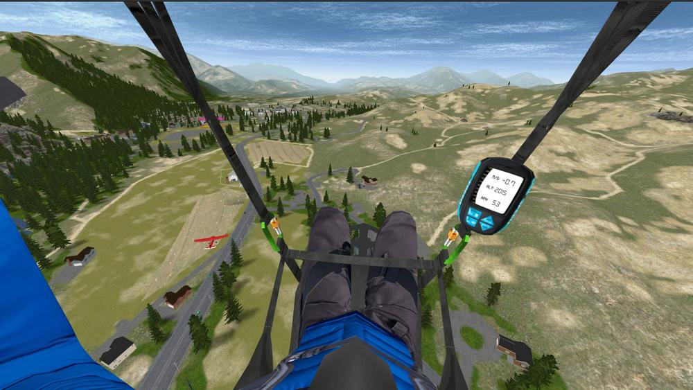 Paragliding simulator_Les Gets