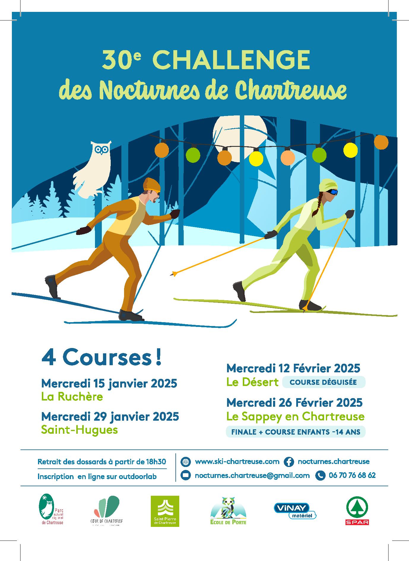 Challenge des nocturnes de Chartreuse