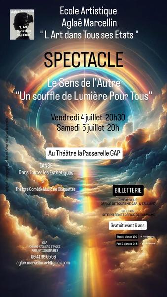 - © Aglaë Marcellin Le Sens de l'Autre 'Un Souffle de Lumière Pour Tous' - © Aglaë Marcellin