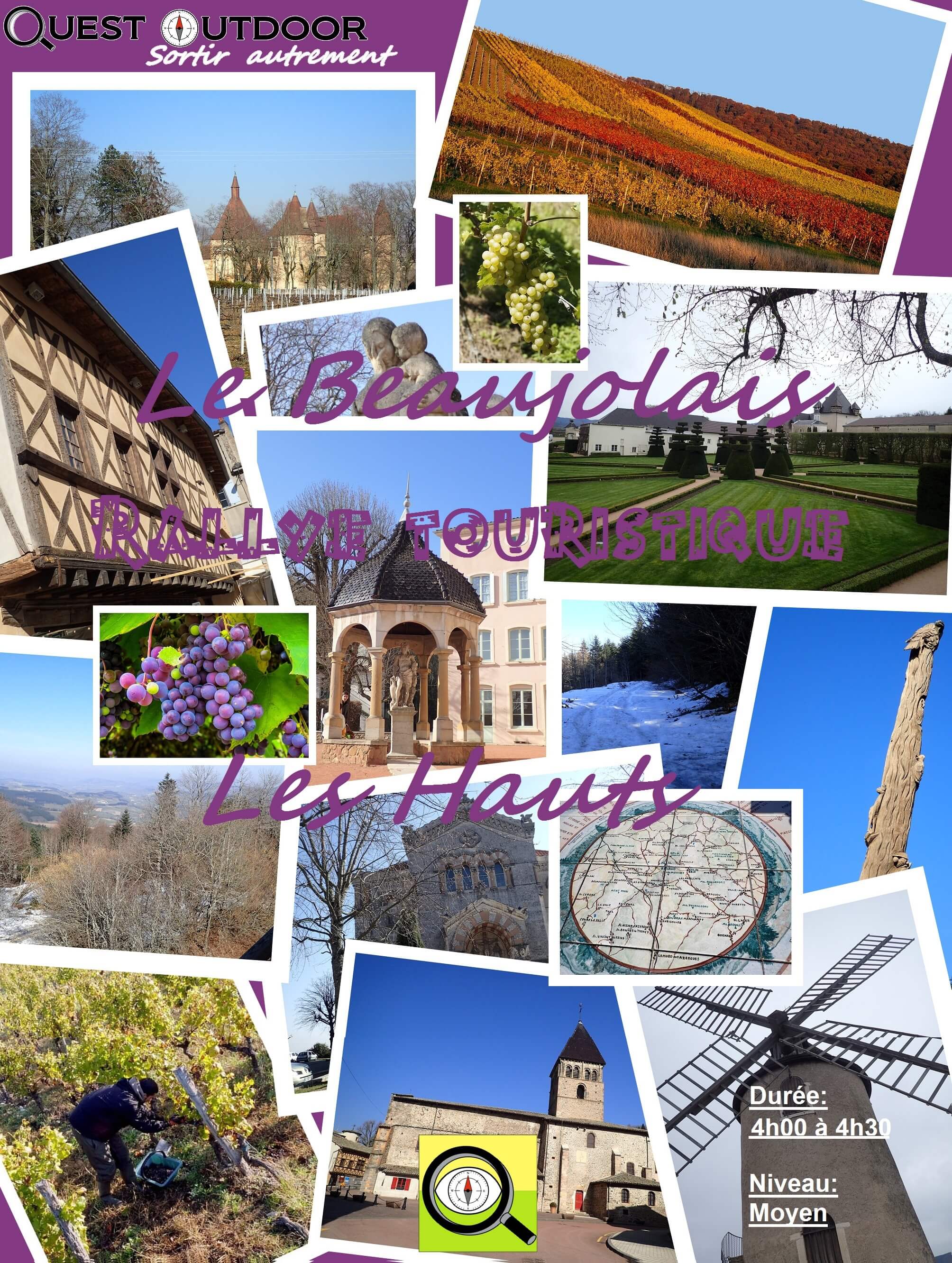Rallye touristique Les Crus du Beaujolais