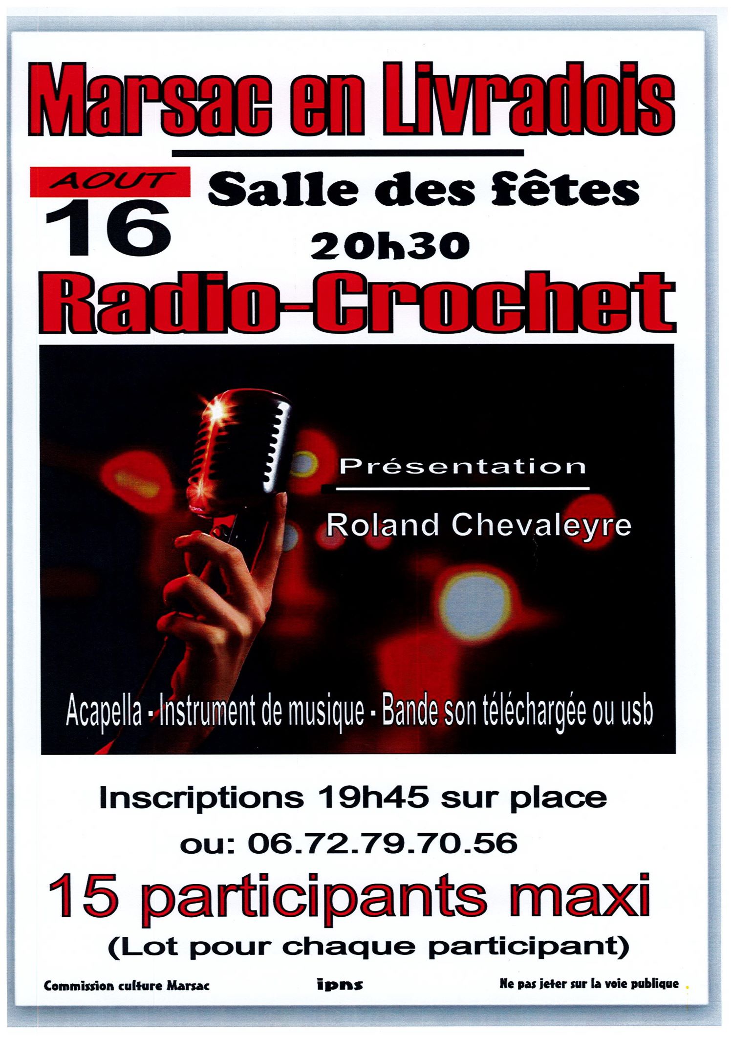 Radio-crochet // Marsac-en-Livradois