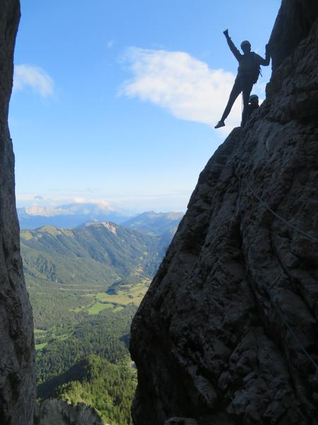 Ascension du Mont Aiguille par la voie normale