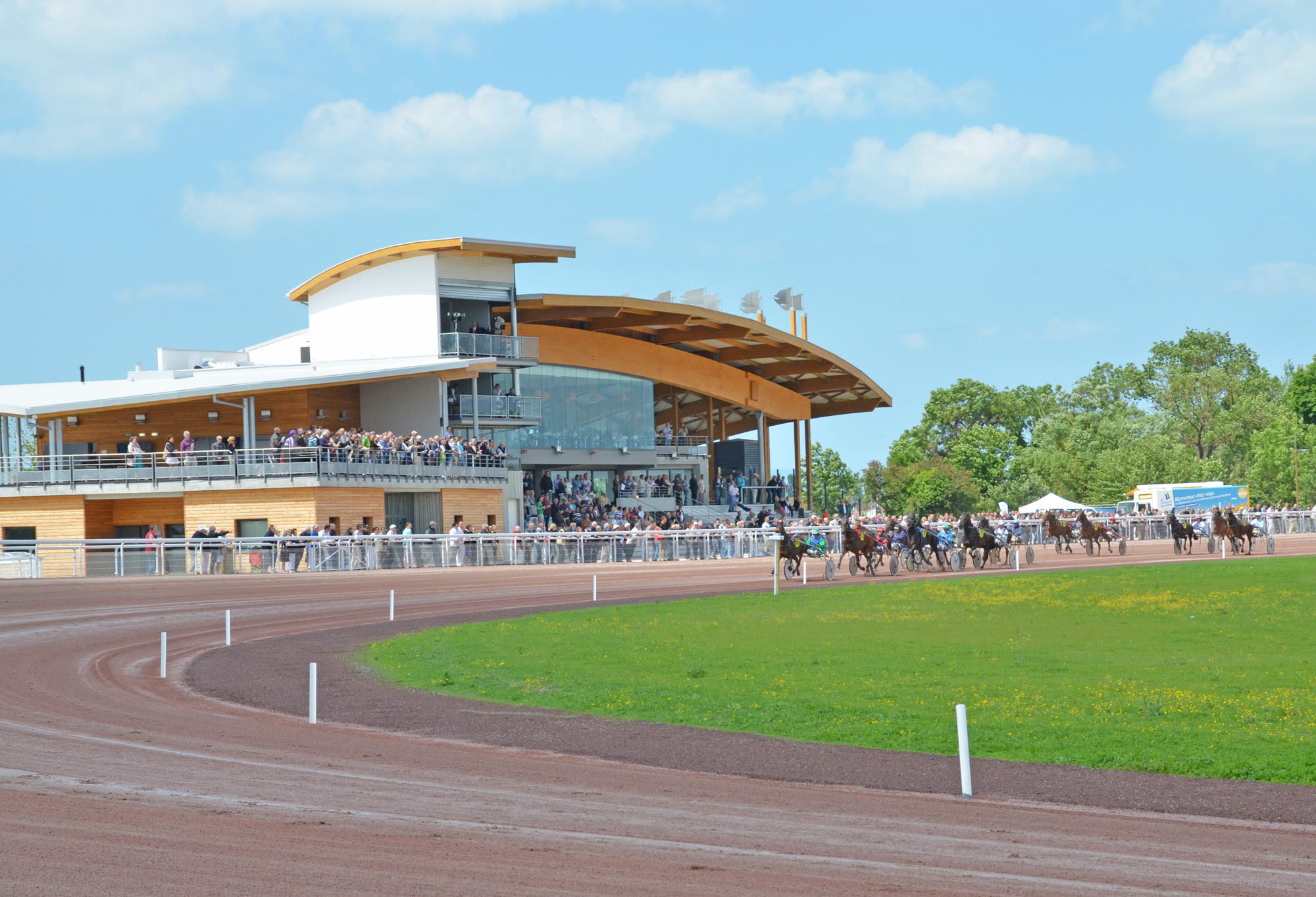 Courses à l'hippodrome