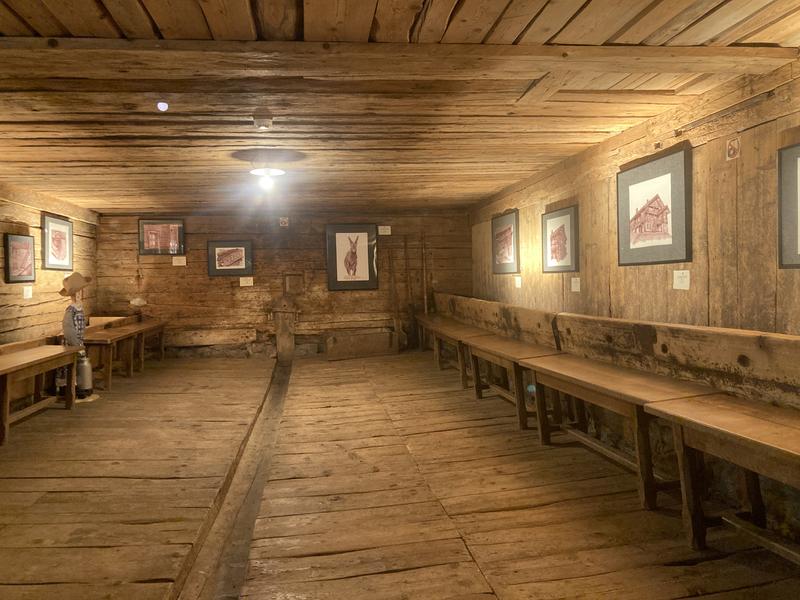 La Maison du patrimoine : exposition d'esquisses Flo des Chenets