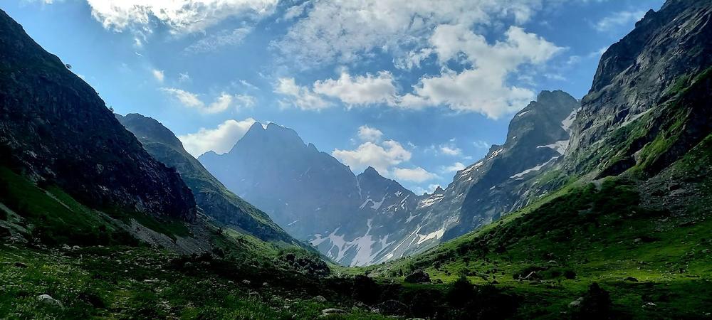 L'Olan (3564 m)  dans le Parc des Ecrins