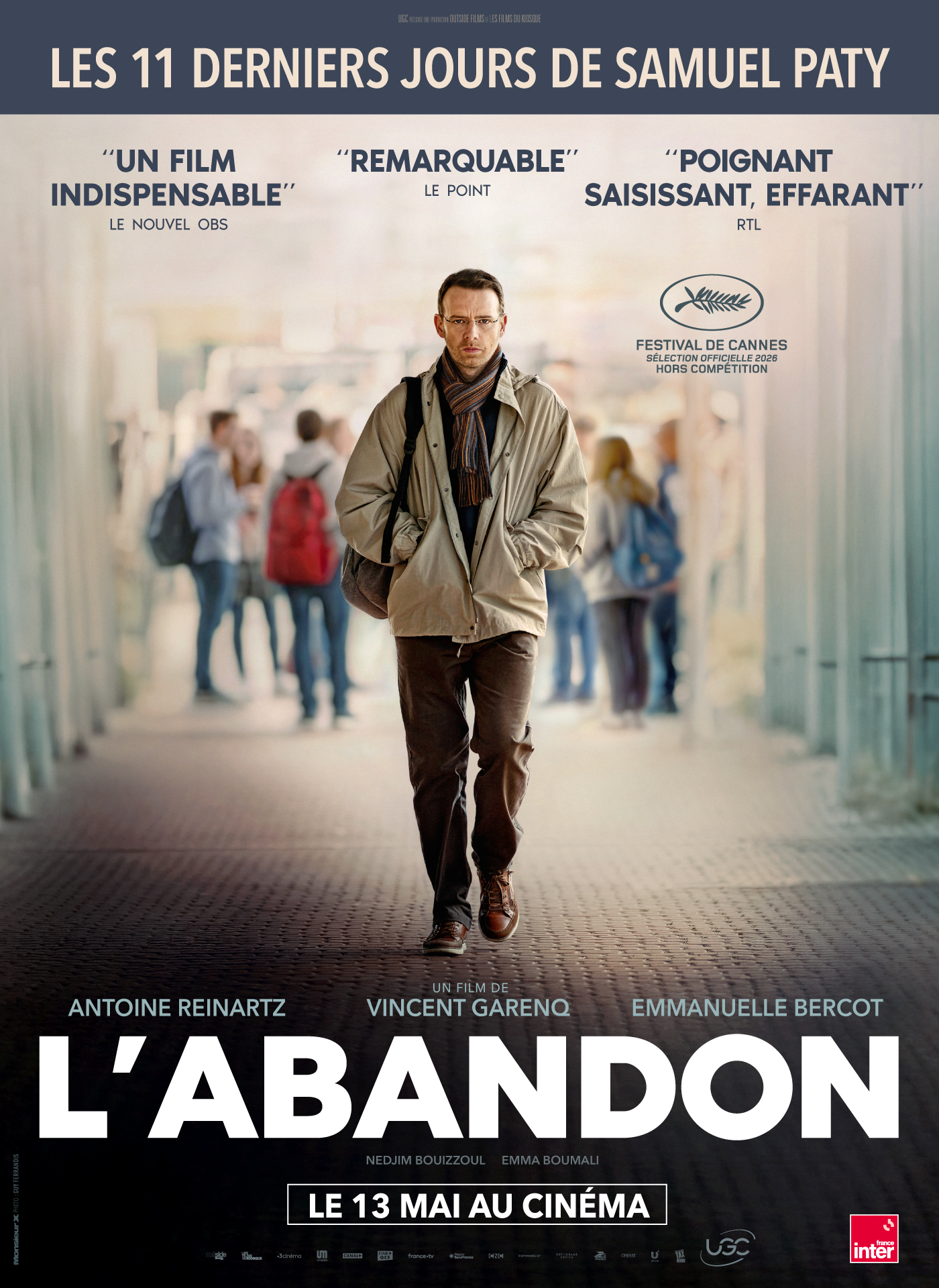 CREA - Ciné- Interview : Film " L'abandon" suivi  d'une intervention en visio-conférence et en différé, du réalisateur Vincent Garenq.