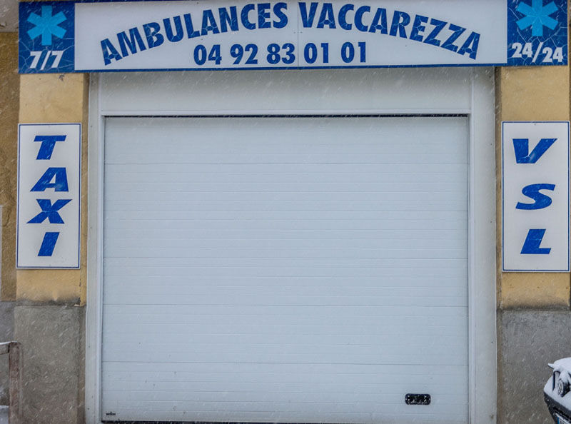 Taxi, VSL e ambulanze Vaccarezza