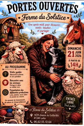 Portes ouvertes Ferme du Solstice