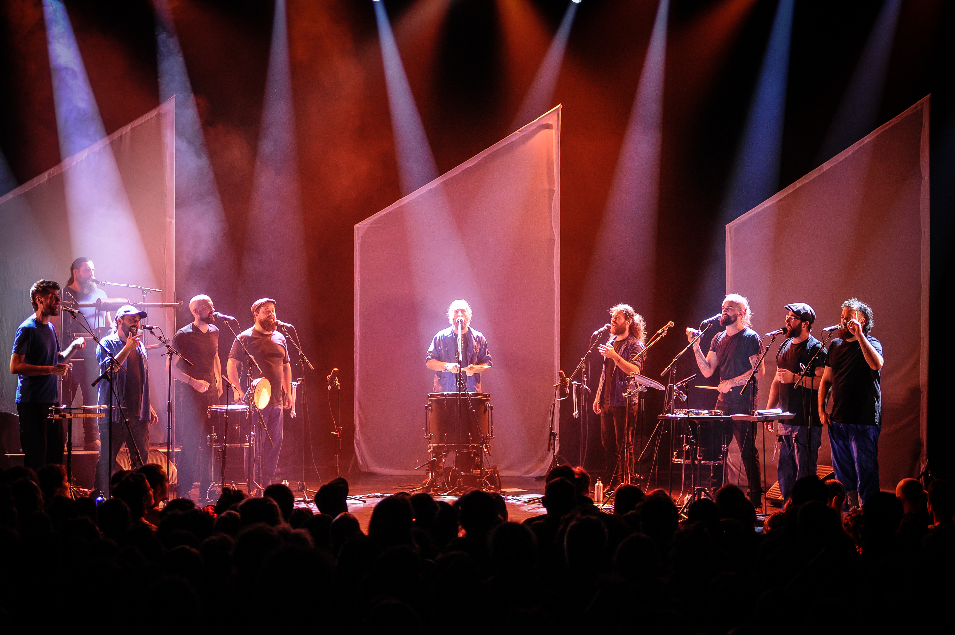 Concert LES MECANOS - Chants populaires et percussions