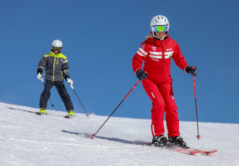 Cours de ski pour déficients mentaux