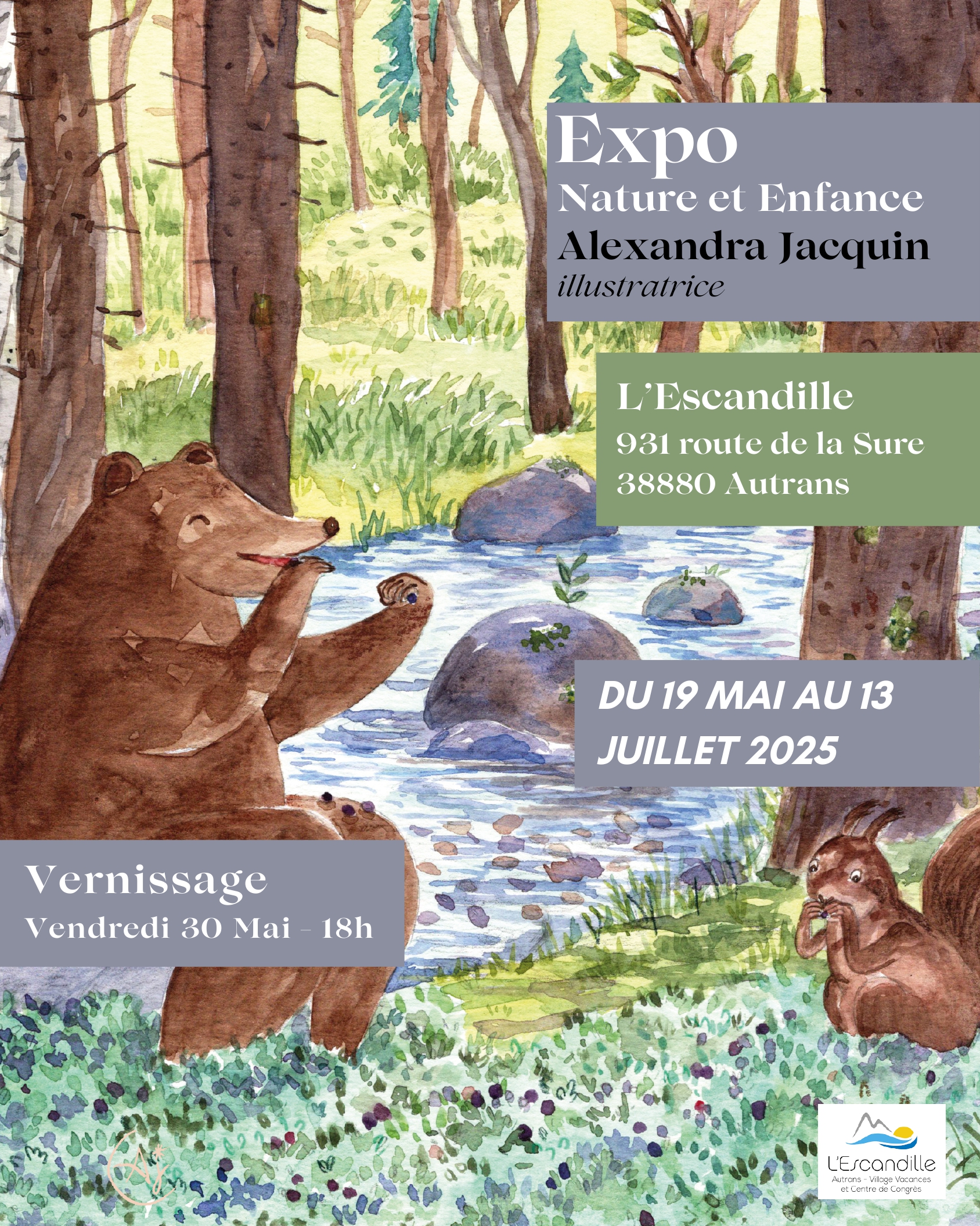 Expo nature et enfance - Alexandra Jacquin