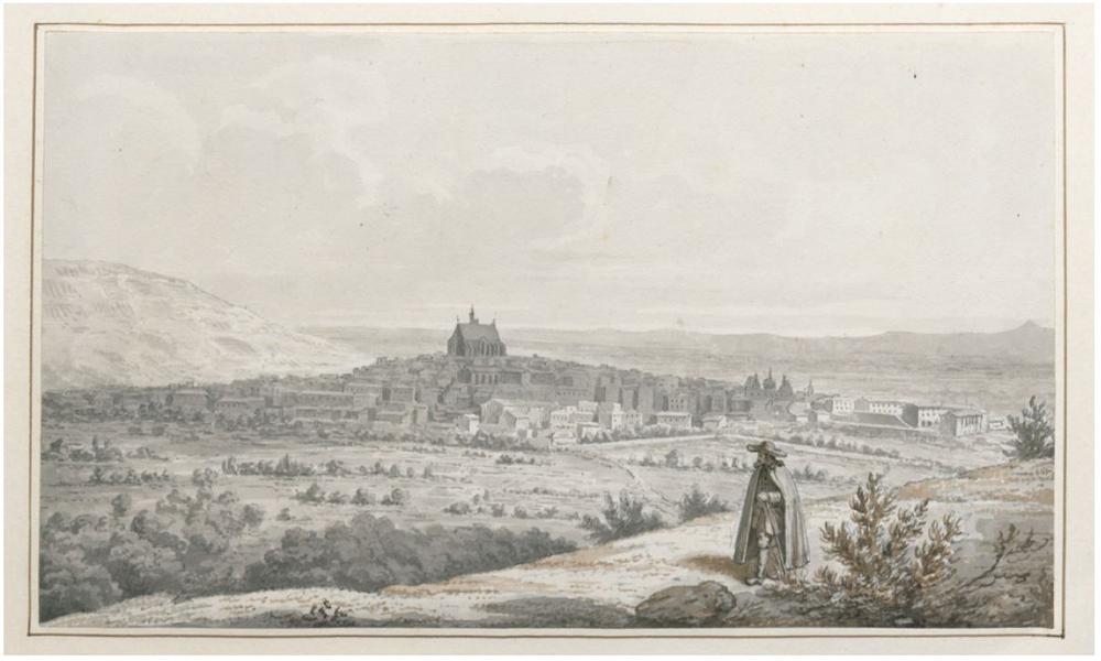 Exposition - Regard sur 200 ans d'évolution des paysages en Chaîne des Puys (1821 - 2021) à partir des carnets des voyage de Delècluze