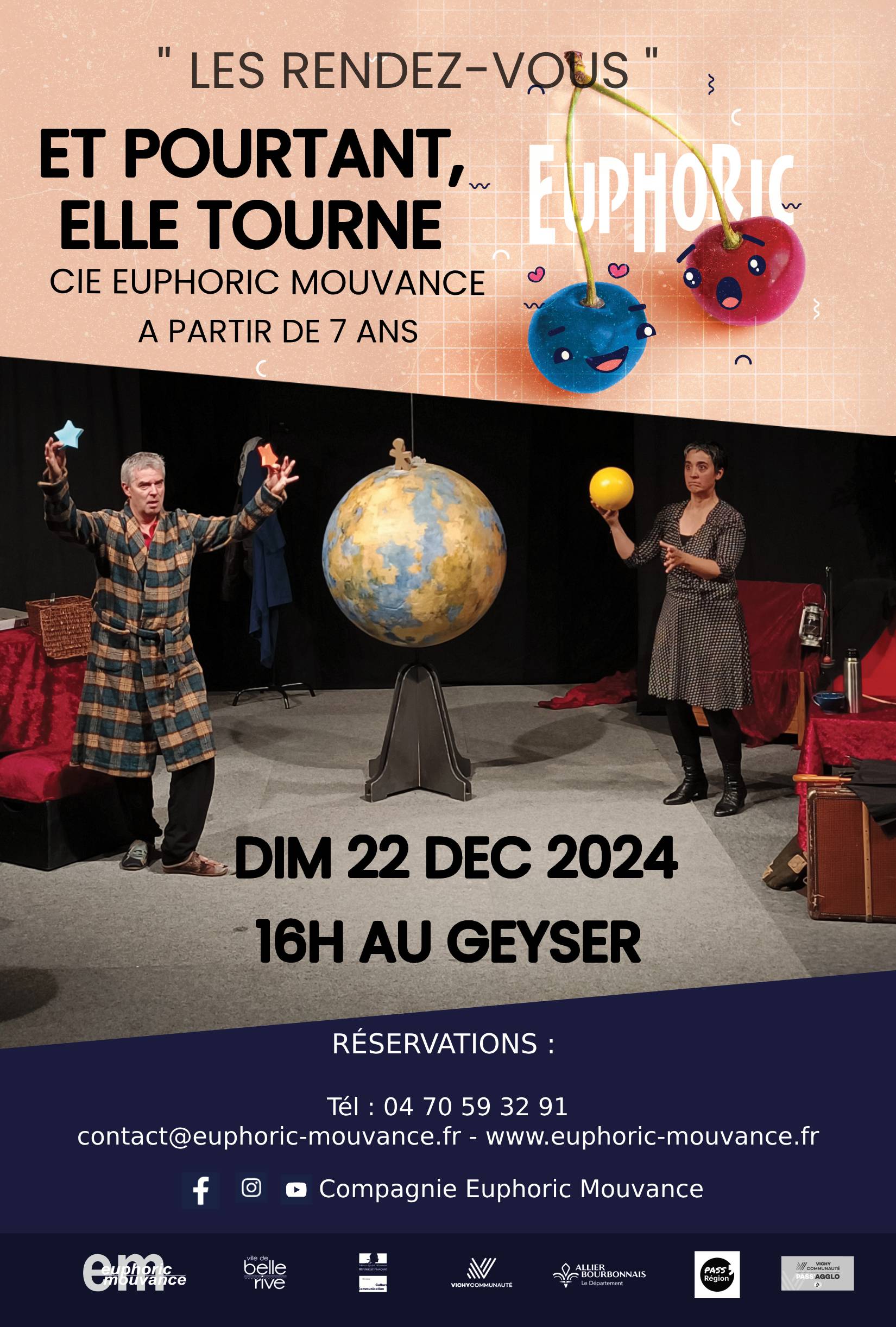 Spectacle : Et pourtant elle tourne