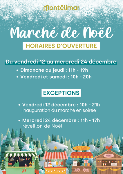 Marché de Noël de Montélimar