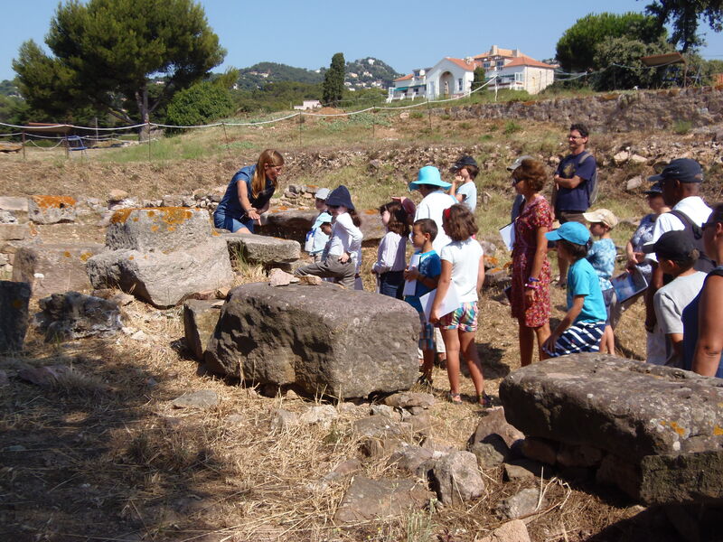 Viste guidée site archéologique Olbia Almanarre