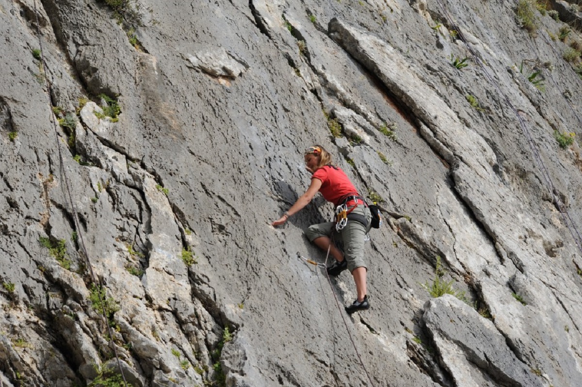 Escalade Gorges d'Agnielles