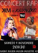 Rap à la Molette - Concert KLM & DJ Kaynixe Le 9 nov 2024