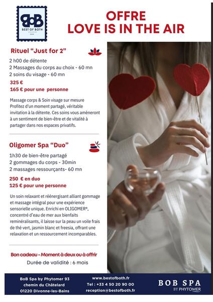 Offre Love is in the air_Divonne-les-Bains