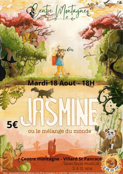 Spectacle 'Jasmine ou le mélange du monde'