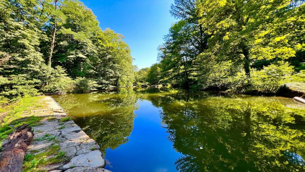 Le Moulin de Record - digue et lac de retenue