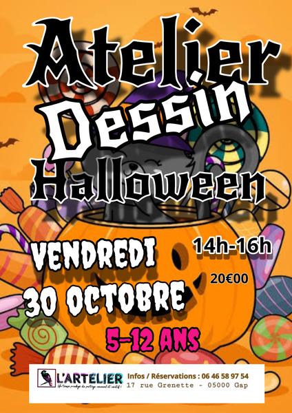 Atelier dessin Halloween