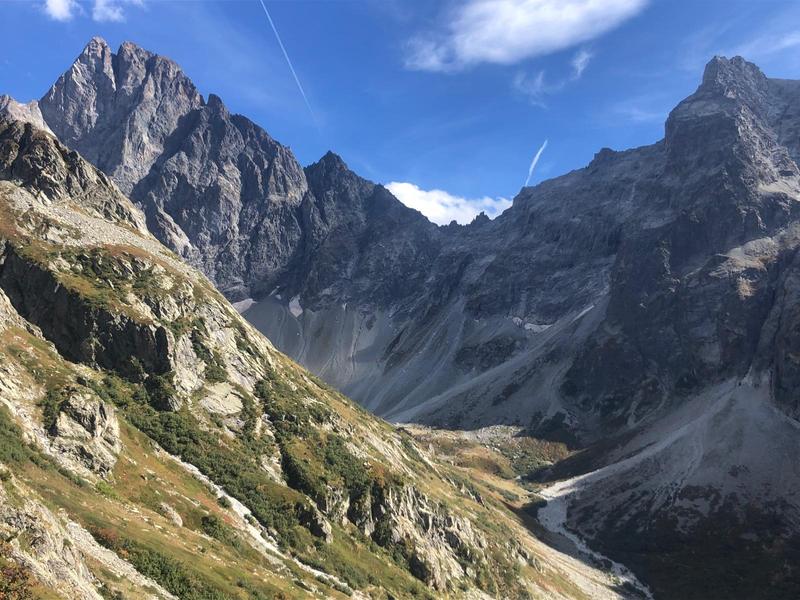 Dans le cirque glaciaire