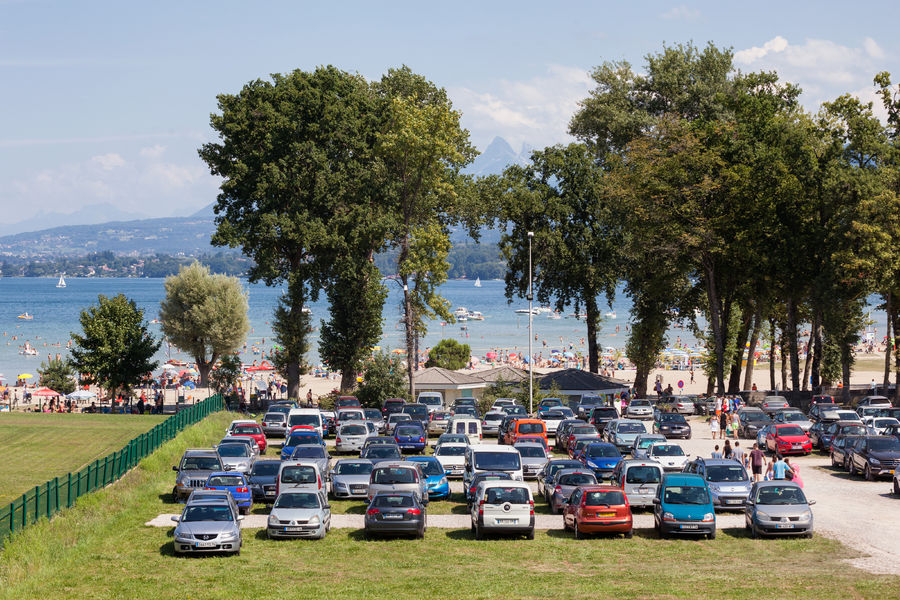 Parking de la plage