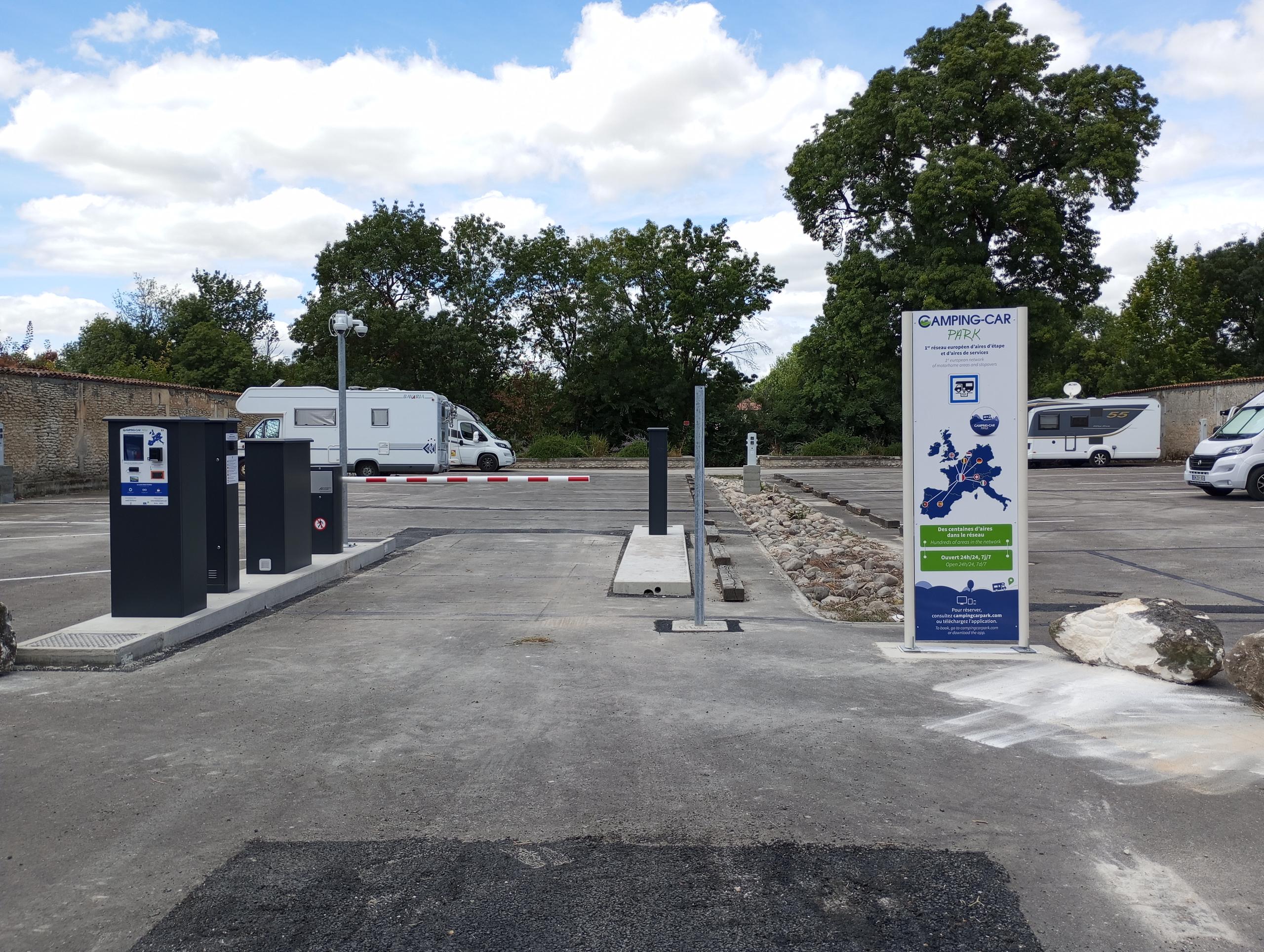 Aire de services camping-cars de Cognac