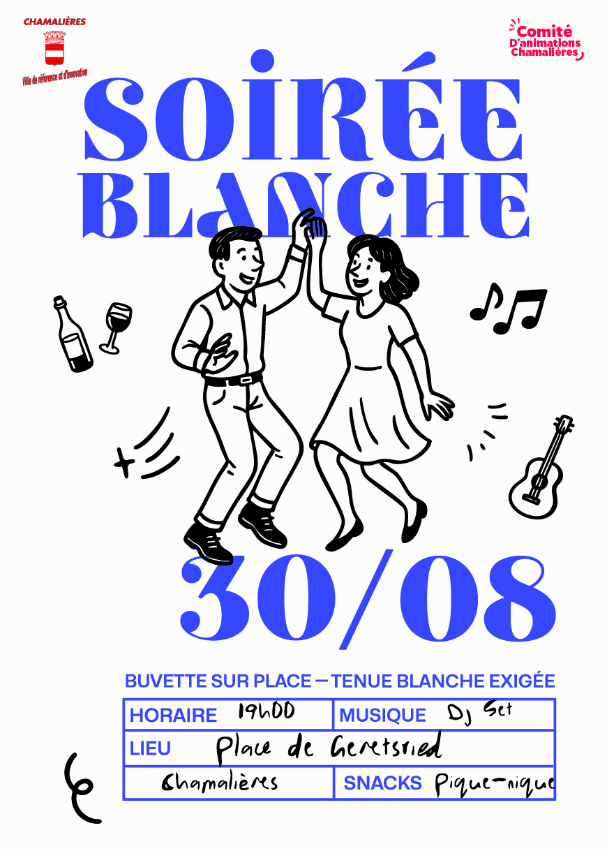 Soirée blanche à Chamalières