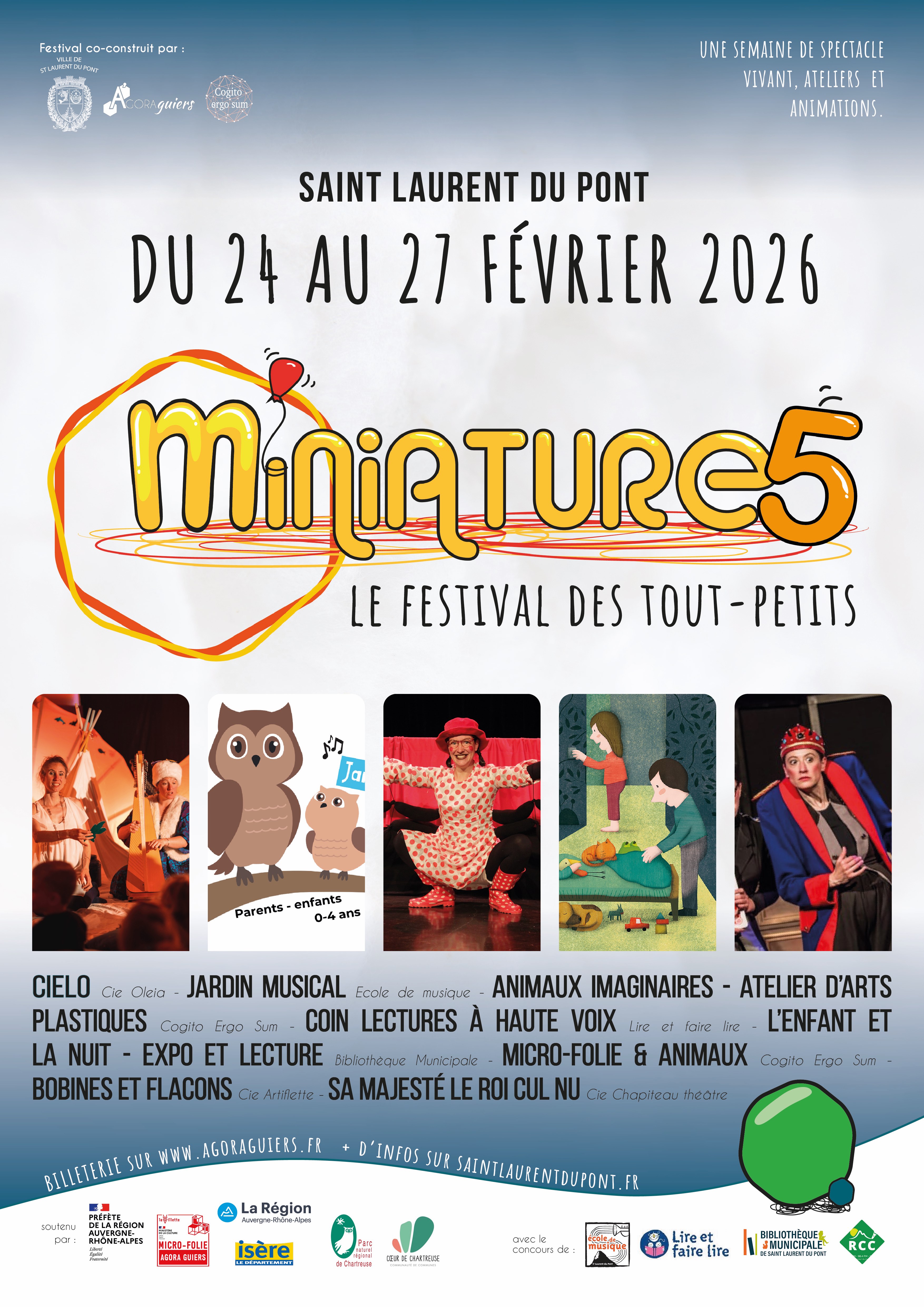 Festival Miniature 5 - Le festival des tout-Petits_Saint-Laurent-du-Pont