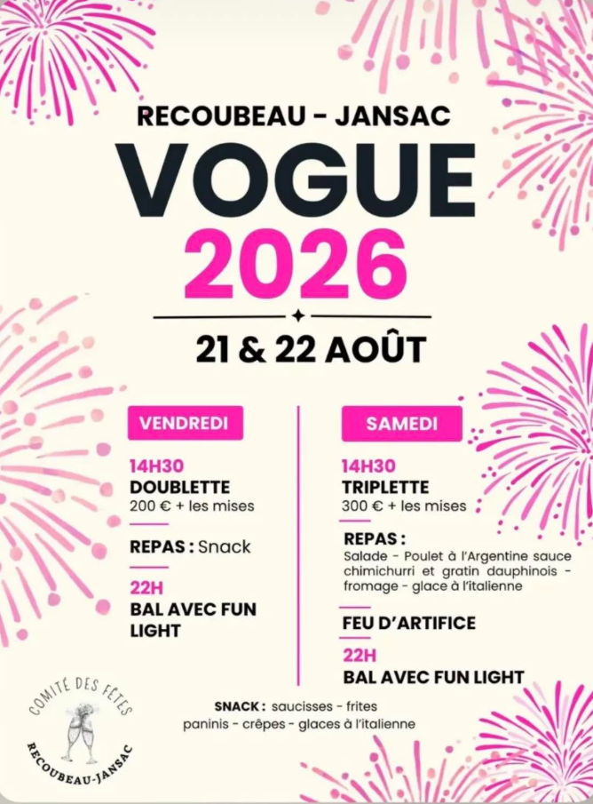 Vogue de Recoubeau-Jansac