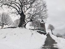 Eglise d'Innimond en hiver