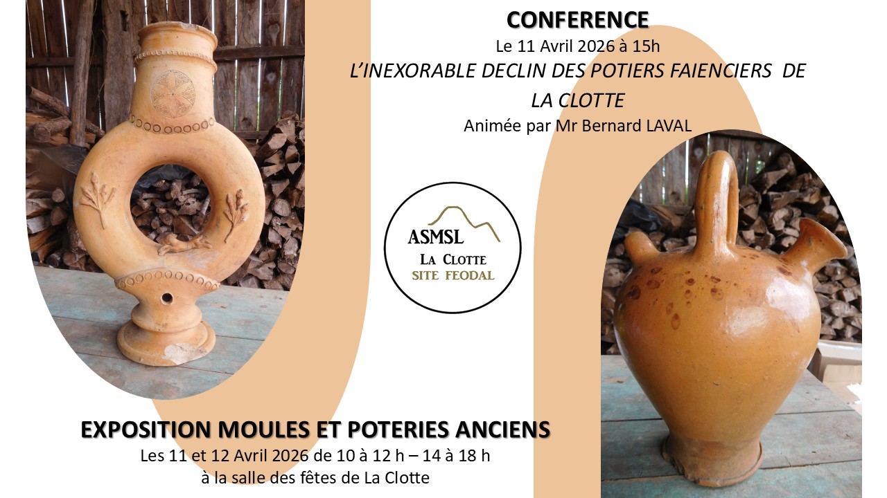 Exposition de poteries et moules anciens et Conférence